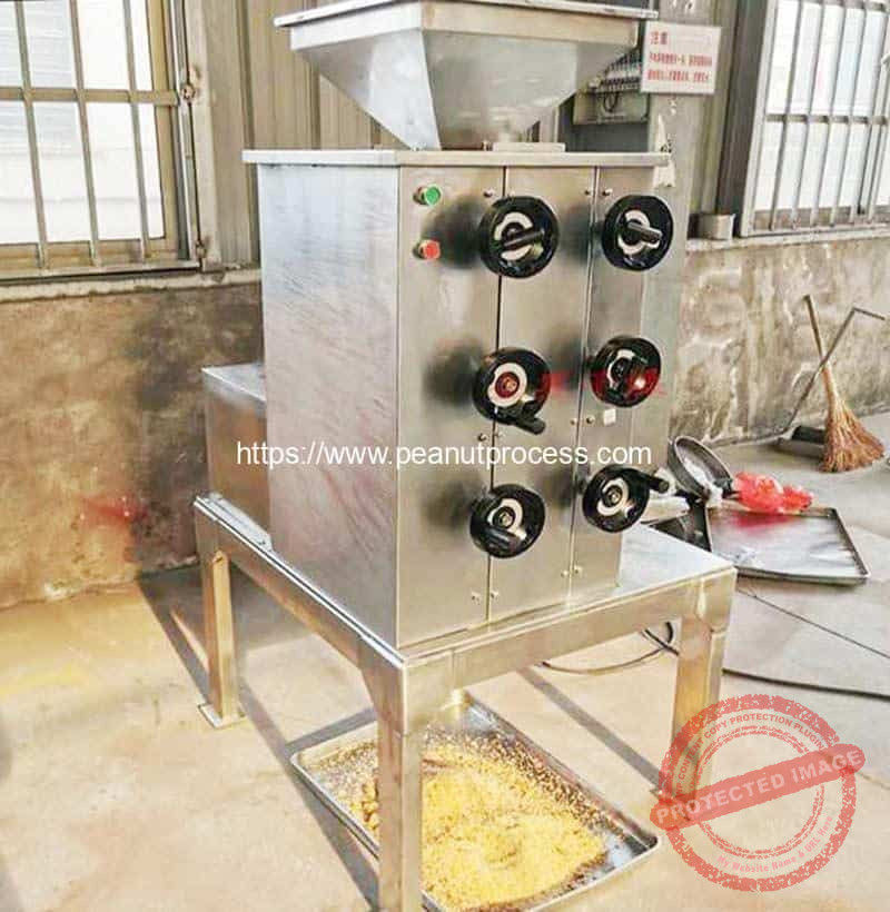 Roller Type Peanut Powder Grinder Machine | Peanut Processing Machine ...
