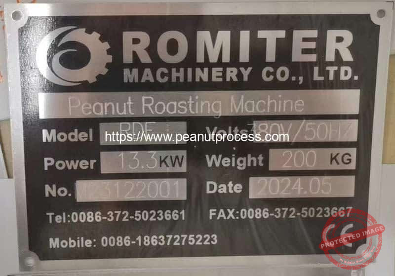 Automatic-Electric-Heating-Peanut-Roaster-Machine-for-Mali-Customer