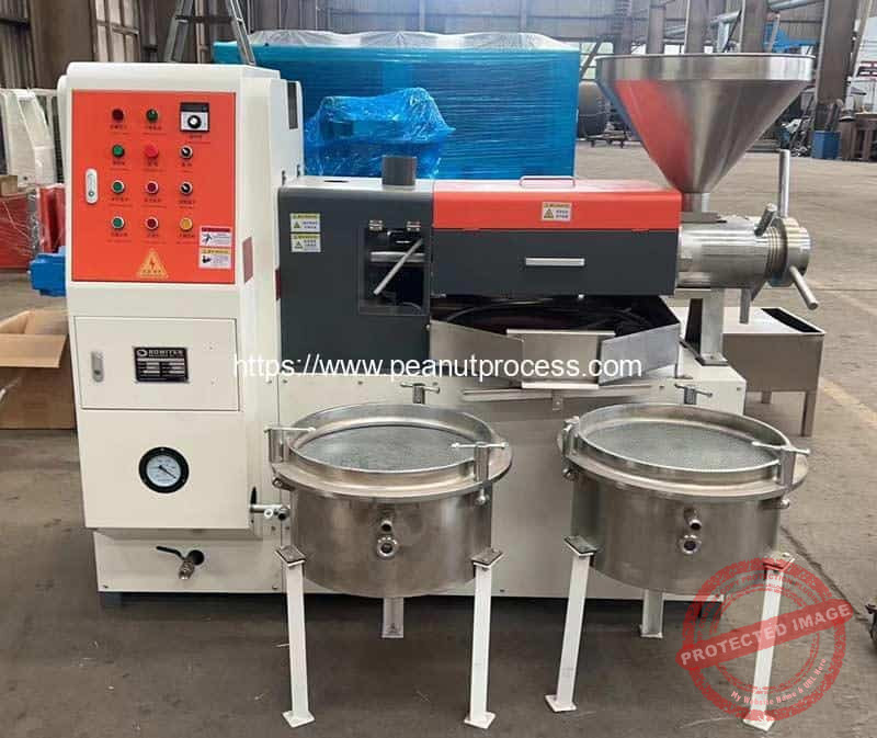 Automatic-Peanut-Oil-Pressing-Extracting-Machine-for-Congo-Customer