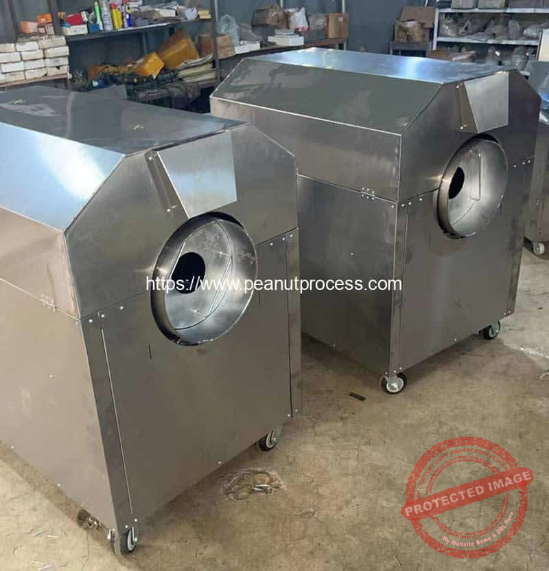 Automatic-Peanut-Roaster-Machine-for-Mali-Customer